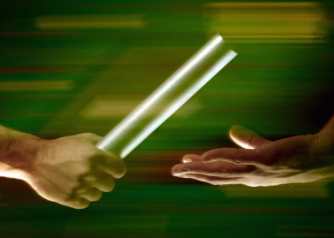 Passing the Baton (Green)