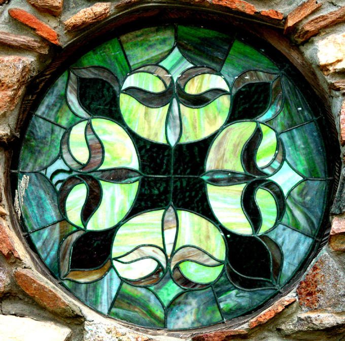 Round Stained Glass