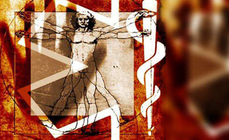 Da Vinci Anatomy (Red)