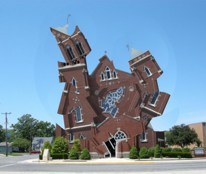 Deconstructed Corner Church
