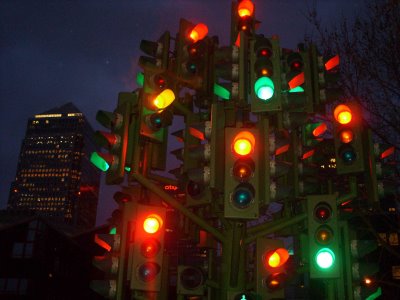 Street Lights at Night