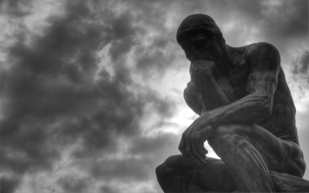 Thinking Man (B&amp;W)